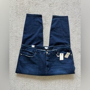 NWT Good American Good Legs Dark Wash Jeans Size 30